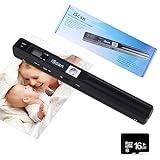 Youool Mini escáner portátil de Mano escáner de imágenes USB digitalización de Color a 900 PPP, A4, escáner de Documentos en Formato JPG/PDF(Scanner + Tarjeta 16GTF)