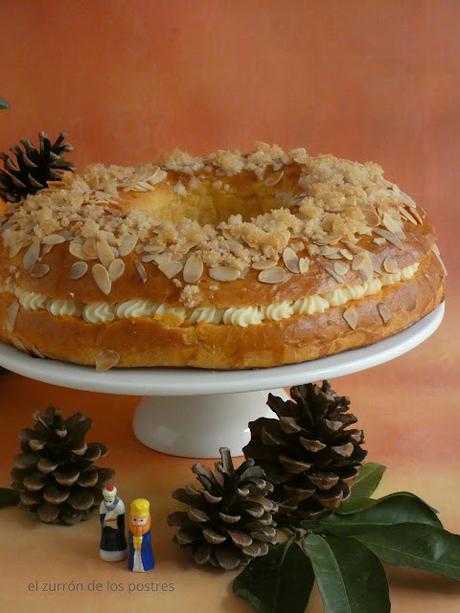 Roscón de Reyes de Batata y Naranja
