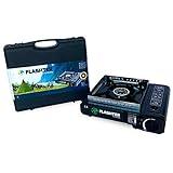 FLASHTER COCINA| CAMPING GAS| HORNILLO PORTATIL| BLACK| DE BUTANO | MALETIN | MANDO REGULADOR | BOMBONA | ACAMPADA