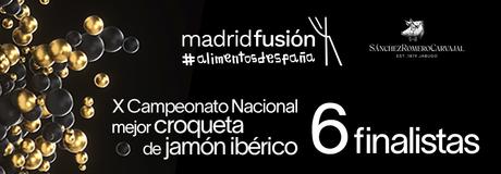 MADRID FUSIÓN TRAE EL X CAMPEONATO MEJOR CROQUETA DE JAMÓN IBÉRICO