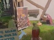 Colocan misiles carteles contra guerra Palestina Belén Cuenca