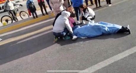 Arrollan y matan a motociclista sobre la Carretera Zacatecas