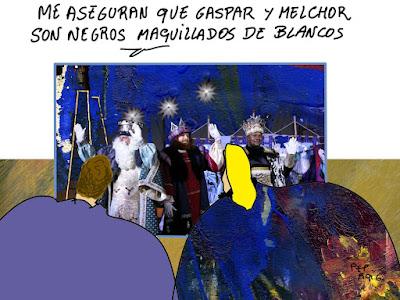 El “hombre que susurra a las bicicletas”… Ortega Smith, reprobado por su agresión a Rubiño, y Baltasares blancos pintados de negro en la cabalgata de los reyes.