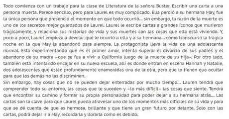 (PDF) Carta de amor a los muertos- Ava Dellaira