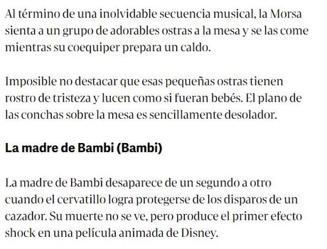 6 traumáticas escenas de clásicos de Disney que nos marcaron cuando éramos niños