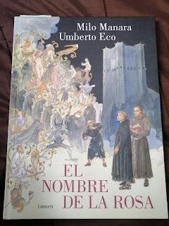 El nombre de la rosa de Milo Manara El nombre de la rosa de Milo Manara