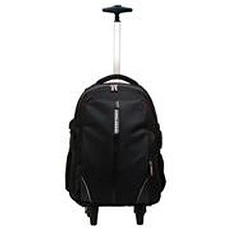 Phoenix Mochila Trolley con Ruedas para Portátil hasta 17 Pulgadas (Negro)