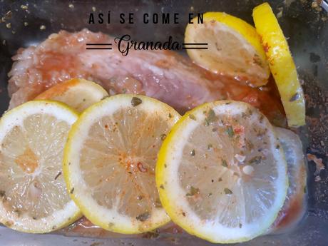 Caballa adobada en tempura Caballa adobada en tempura