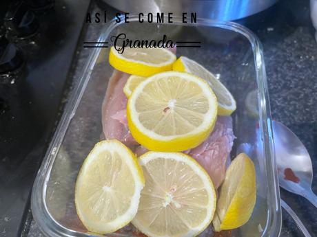 Caballa adobada en tempura Caballa adobada en tempura