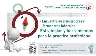 Invitación al 1° Encuentro de Orientadores y Formadores Laborales: Estrategias y herramientas para la práctica profesional. (España)