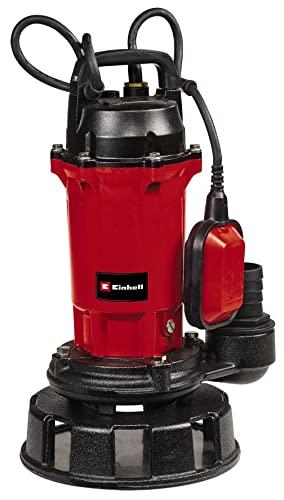 Einhell Bomba de aguas sucias GE-DP 900 Cut (900 W, caudal 16000 l/h, altura de transporte máx. 11,5 m, cuerpos extraño máx. Ø 35 mm, profundidad de inmersión 7 m, sistema de corte integrado)