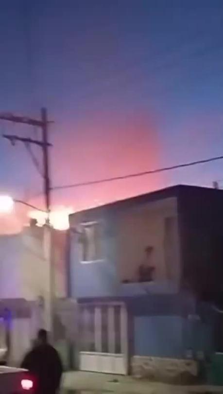 (video) Fuerte Incendio en Vivienda de la Colonia Libertad