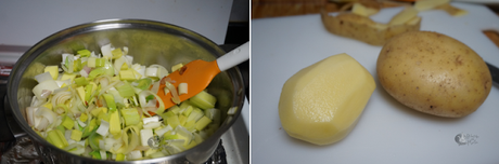 Crema de puerro y patata