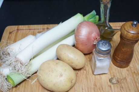 Crema de puerro y patata