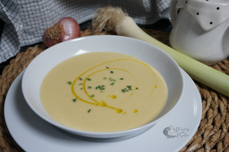 Crema de puerro y patata