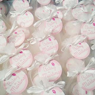 Detalles bálsamos bautizos niña