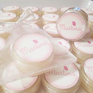 Bálsamo detalles bautizo bautizos niña