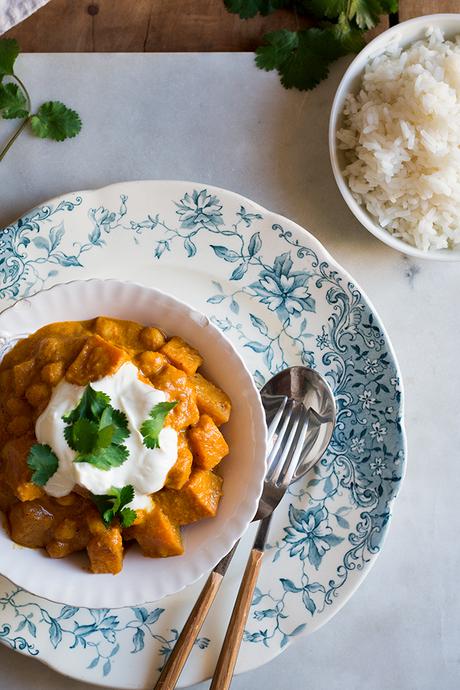 TIKKA MASALA DE CALABAZA ASADA