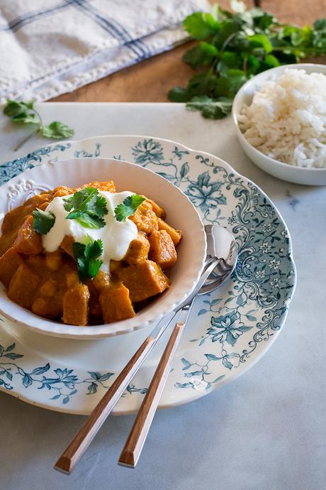 TIKKA MASALA DE CALABAZA ASADA