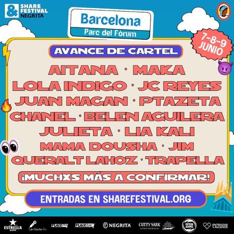 Cartel del Share Festival BCN
