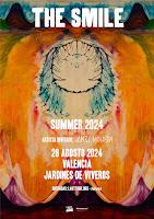 Concierto de The Smile y James Holden en Jardines de Viveros