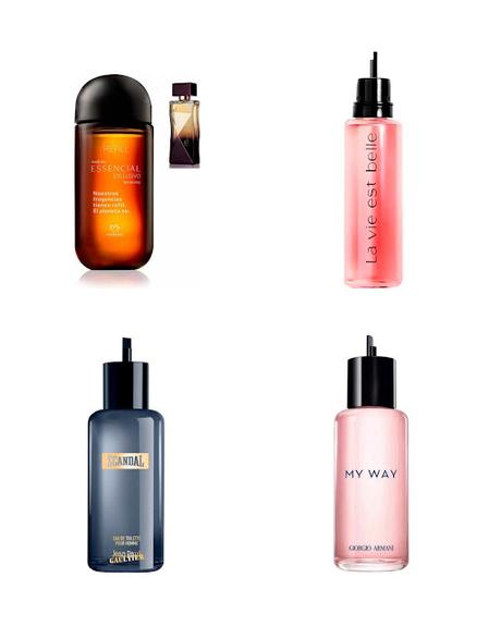 marcas precios como se usan natura mugler paco rabbane Armani lancome