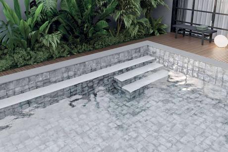 Adquirir azulejos para piscinas modernas