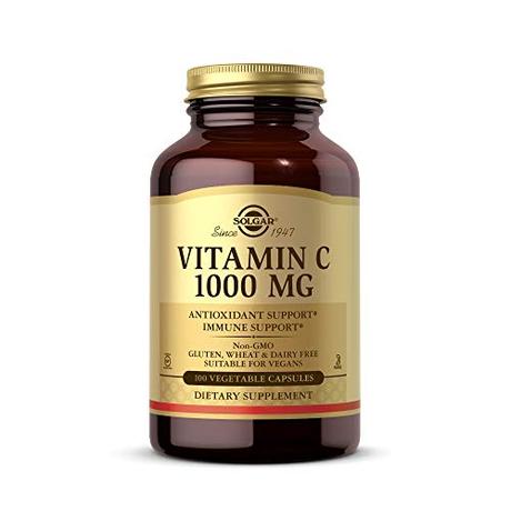 Solgar - Vitamina C 1000 Mg - Ayuda a tu sistema inmunológico y a tus defensas - 100 Cápsulas vegetales