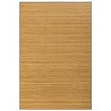 Lolahome Alfombra De Salón O Comedor Oriental Marrón De Bambú De 200 X 300 Cm Sol Naciente, 200X300