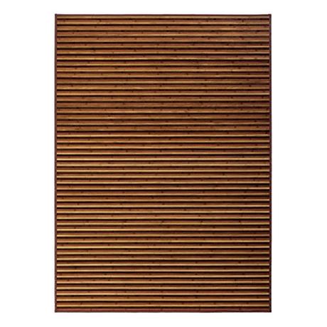 LOLAhome Arabia - Alfombra de bambú para salón, Marrón, 180 x 250 cm