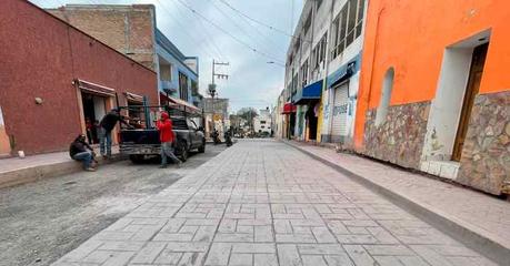 Avances significativos en la reconstrucción de calles en Venado impulsados por el gobierno estatal