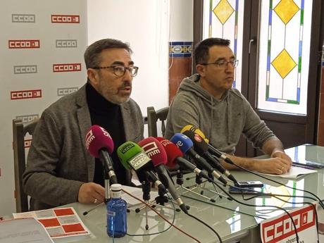 De la Rosa (CCOO) insiste en que la salud laboral es la prioridad más importante tras un año 2023 «perdido»