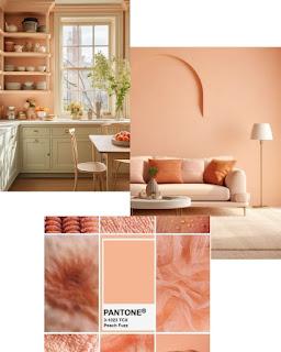 Peach Fuzz: el color durazno elegido por Pantone para el 2024