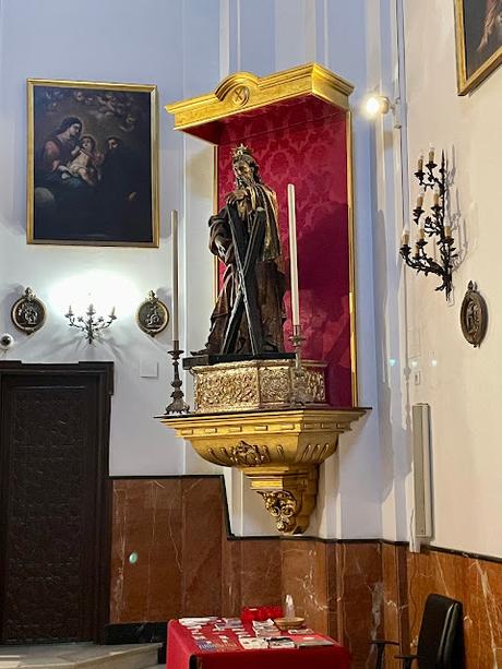 La Capilla de San Andrés (5): Pinturas y Esculturas.