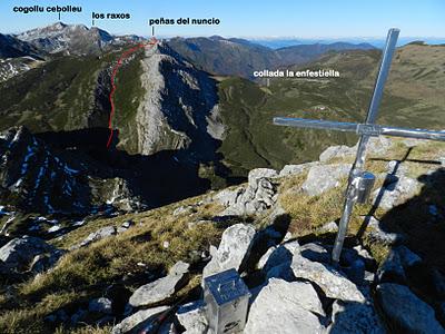 la penouta y peñas del nuncio