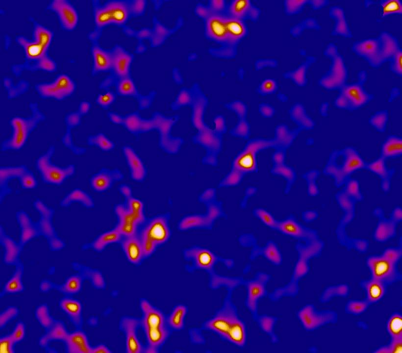 El mapa más grande de materia oscura