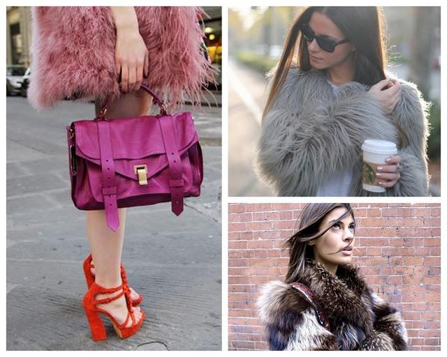 STREET STYLE: FURRY COATS