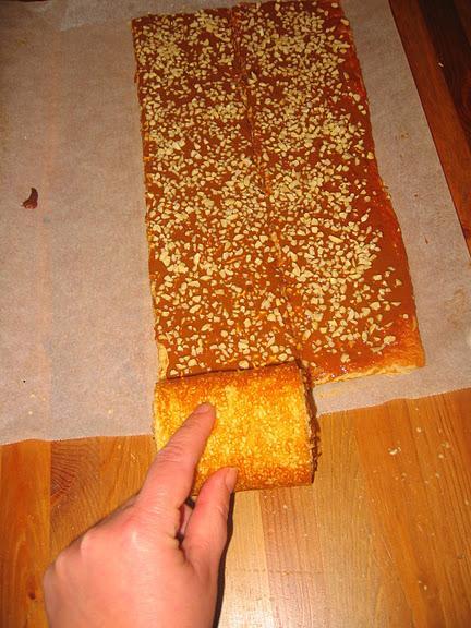 Torta enrollada vertical Torta enrollada vertical