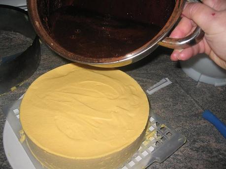 Torta enrollada vertical Torta enrollada vertical