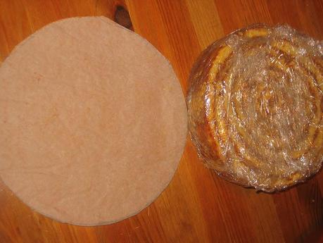 Torta enrollada vertical Torta enrollada vertical