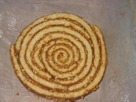 Torta enrollada vertical Torta enrollada vertical