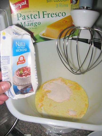 Torta enrollada vertical Torta enrollada vertical