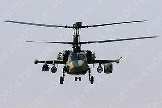 Imágenes del helicóptero Kamov Ka-52 Alligator