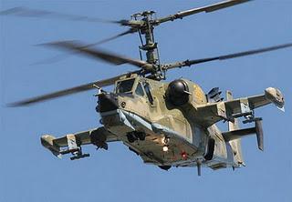 Imágenes del helicóptero Kamov Ka-52 Alligator