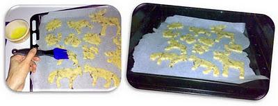 Galletas de nueces y dátiles con chocolate