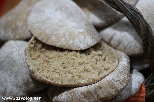 Tortos de pan integral. Receta de mi cuñado