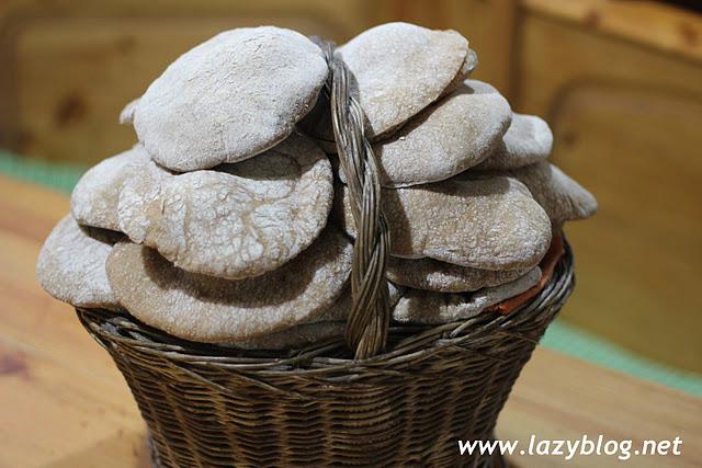 Tortos de pan integral. Receta de mi cuñado