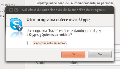 Cómo manejar Skype en Empathy o Pidgin.