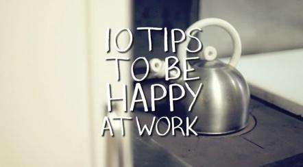 Se feliz en tu trabajo