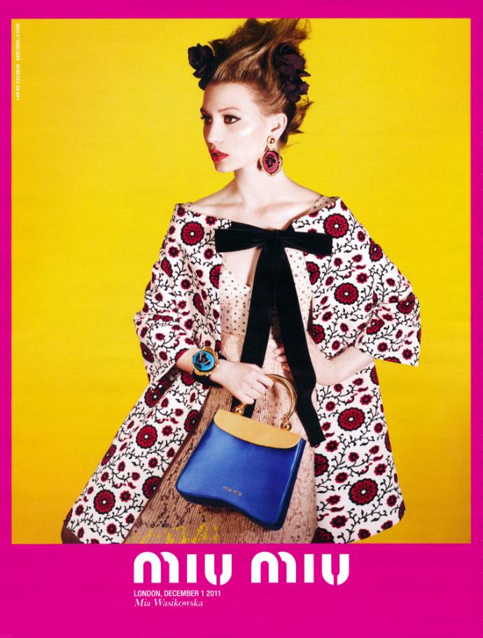 Miu Miu Spring 2012 Ad Campaign
